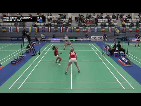 Match point - De Wit / Tirtosentono vs Harris / Lado - WD, SF - Hungarian Int. 2022