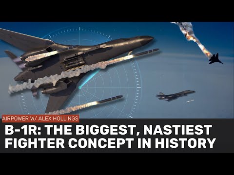 B-1R: The world's BIGGEST air superiority fighter?!