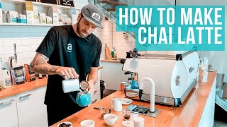 How to Make Chai Latte in a Cafe