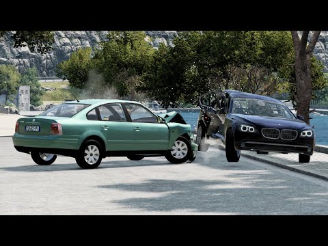 Realistic Car Crash#61 - BeamNG Drive