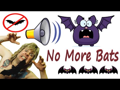 🦇🚫Sound scares bats away, repels them, crazier than Batman 🔊🚫