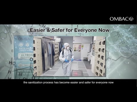 OMBAC + Ultron Hygiene Sanitizer(Medical Grade)