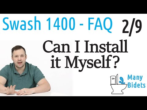 Can I install the Brondell Swash 1400 Bidet Seat?