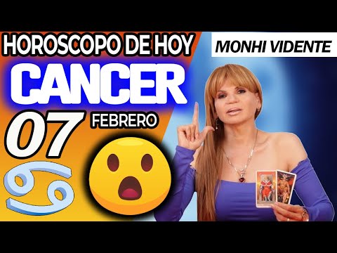 CÁNCER ♋OJOOO👀👁TE VAS A CAER DE LA SILLA CON ESTOOO🪑 Horóscopo De Hoy 7 De Febrero 2026 | Mhoni