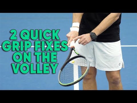 Why You Struggle With The Continental Grip And How To Fix It - Volley Tennis Lesson