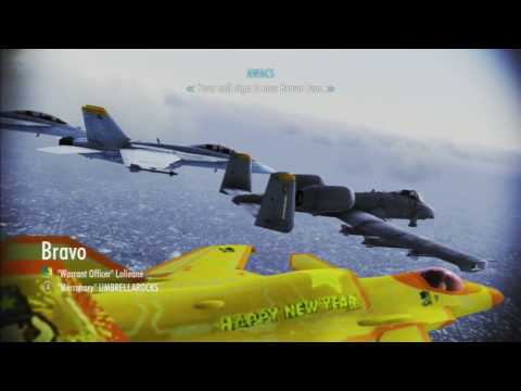 Ace Combat Infinity - Co-Op Battle 307 - A-10 MVP!