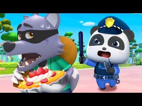 Who Took the Pie? | Police Cartoon | Five Senses | for kids | Nursery Rhymes | Kids Songs | BabyBus