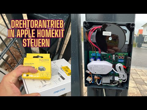 Integrate Sommer Twist 200 E swing gate operator into HomeKit | Meross garage door opener