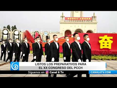 Listos los preparativos para el XX Congreso del PCCh