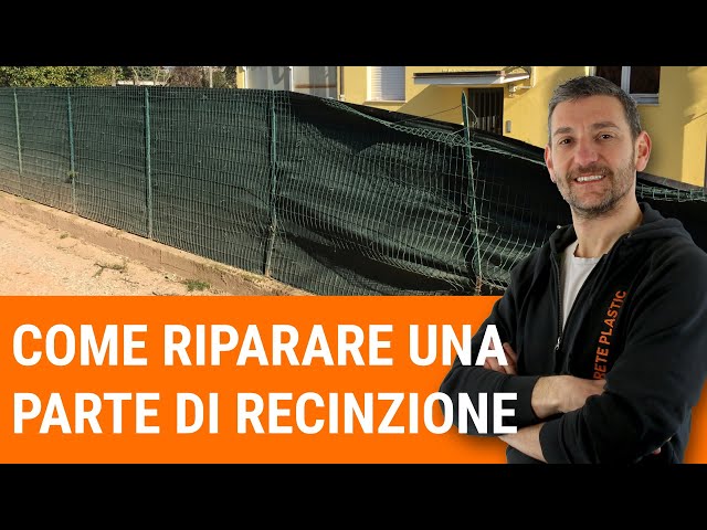 Come riparare una parte di recinzione danneggiata