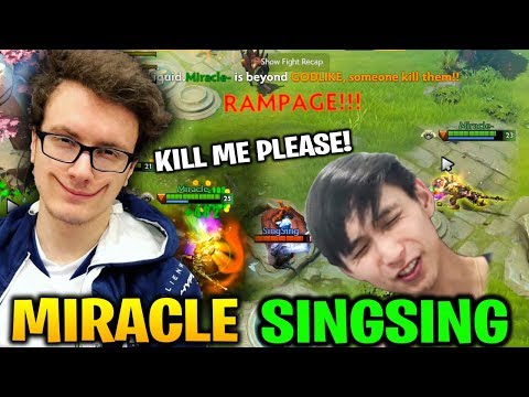 Miracle- MagE- vs SingSing - M-God is Taunting Him and Get RAMPAGE