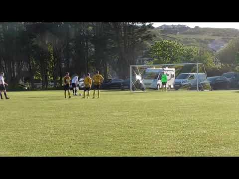 Adam McCullough scores for Corinthians v Rushen Utd Combi (0-1) 19 May 2021