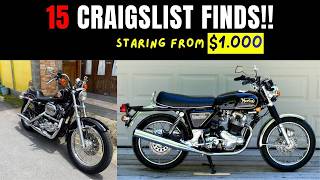 15 Vintage & Classic Motorcycles for Sale 2026 | Craigslist Finds