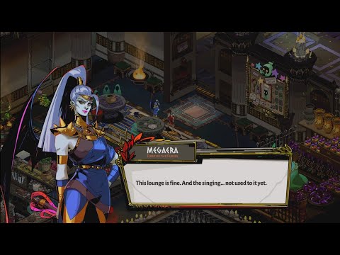 Megaera is not used to Orpheus singing again - Hades