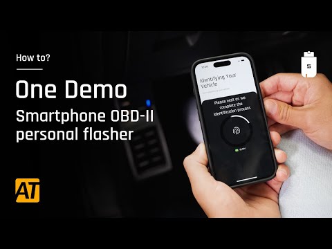 AT | One Demo : Smartphone OBD-II Personal Flasher