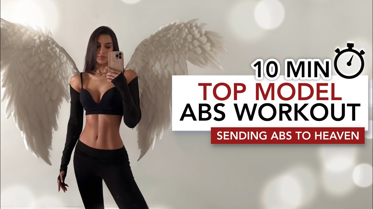 10 MIN TOP MODEL ABS WORKOUT | Sending Your Abs To Heaven | Eylem Abaci