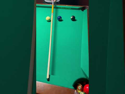 How to never miss bank shot in pool table explained #8ballpool #billiards #pooltable #cueballcontrol