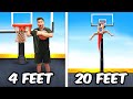 1v1 SlamBall But Hoops Get Increasingly Taller