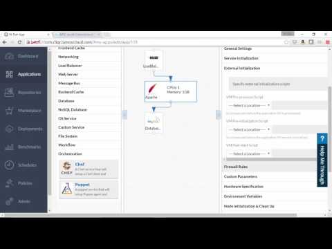 CliQr Application Modeling and Deployment