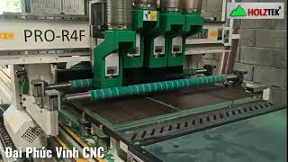 Máy cnc Néting 4 trục dao chuyên cắt ván ván công nghiệp MDF, MFC, Plywood | PRO-R4F
