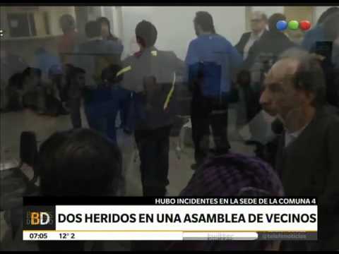 Graves incidentes en asamblea barrial: habla integrante de Boca es Pueblo - Telefe Noticias