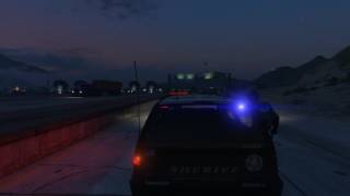 GTA5オンラインでLSPDとパトロール