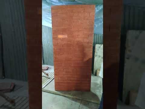 Artificial Brick Wall Clad |FRP Brick Sheet For Architect|Interior Designers|Sadguru FRP Product Video