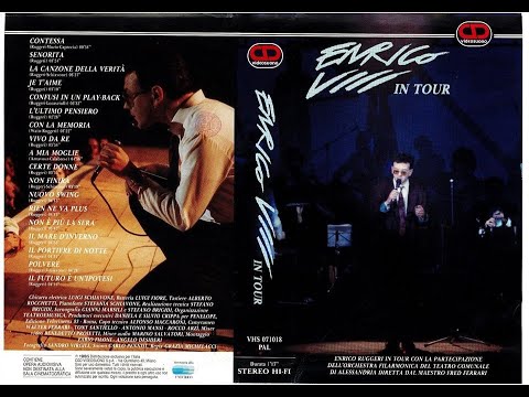 Enrico Ruggeri - Enrico VIII in tour 1987 VHS