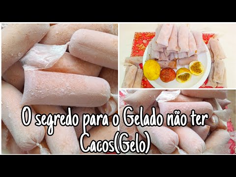 Gelado de Múcua Super Cremoso🍨🤤 O segredo para que o gelado de múcua não tenha Cristais (Caco, Gelo)