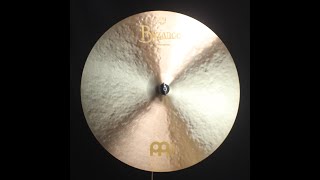 Video thumbnail for Meinl 22" Byzance Jazz Big Apple Ride - 2286g by The Drum Shop - Portland, Maine