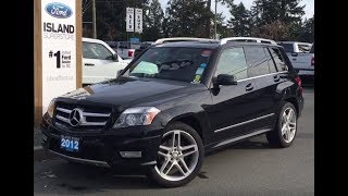 2012 Mercedes-Benz GLK-Class GLK 350 W/ Moonroof, Heated Seats, NAV Review| Island Ford