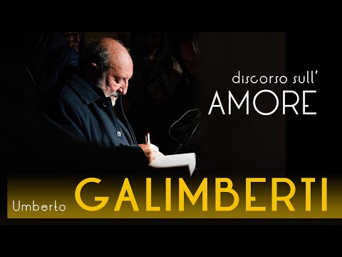 Umberto GALIMBERTI - Discorso sull'amore - Arena di Verona