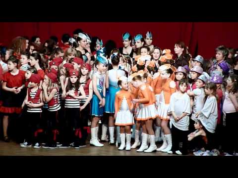 Mažoretky MINI a LADY LASSIES - 13.4.2012 - Vyhlášení