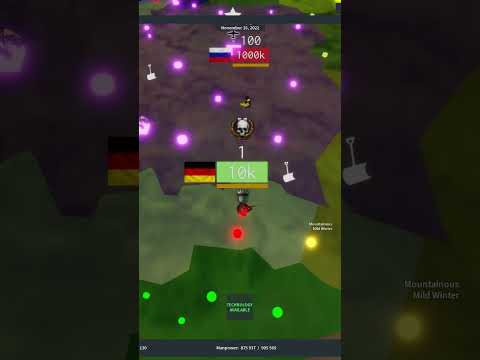 10,000 VS 1,000,000 TROOPS in Rise of Nations #history #riseofnations #military #robloxriseofnations