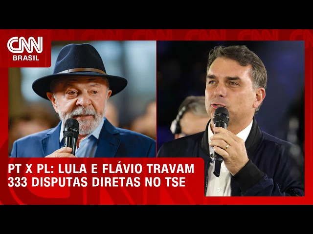 Lula e Flávio travam 333 disputas diretas no TSE | HORA H