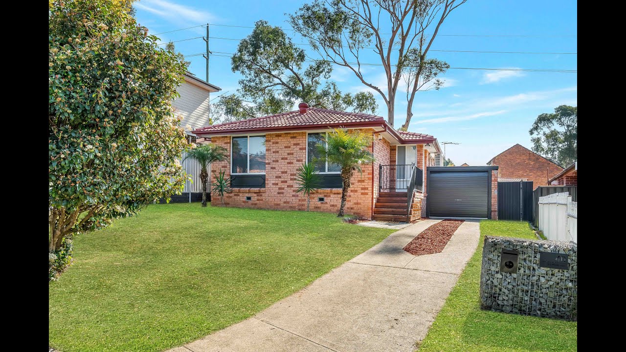 Property Video 40 Gentian Avenue, MACQUARIE FIELDS NSW 2564