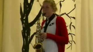 Michael Goldwater's Sax Student Josie Wheeler Plays Flying Home  2008