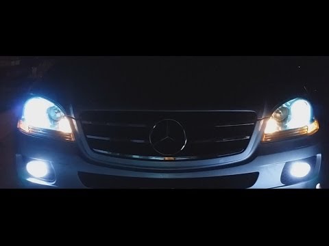 How To Upgrade LED Fog Lights on Mercedes W164 | LED Fog Lights on ML500