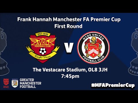 The Frank Hannah Manchester FA Premeir Cup - Avro v Hyde United