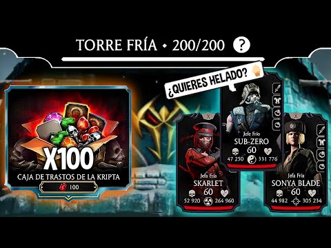 THIS BATTLE 200 LEFT ME COLD! OPENING KRIPT BOXES AND KOLD TOWER FINALE | MK Mobile