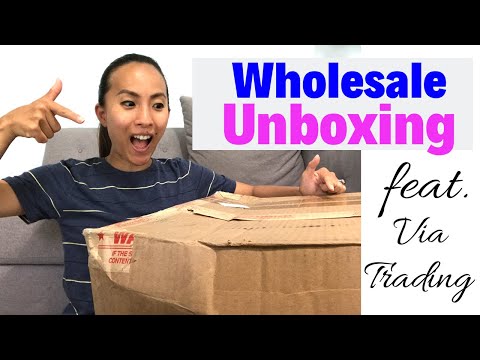 Via Trading Wholesale Unboxing of Macy's Shelf Pulls and Returns to Resell