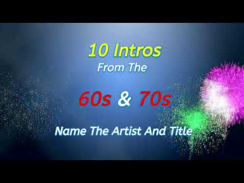 Pop Quiz 168 - 10 x 60s/70s Intros