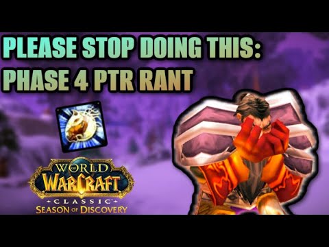 Discussion: P4 Season Of Discovery PTR Prot Paladin Update - Forum Rant - New PTR Update Soon?