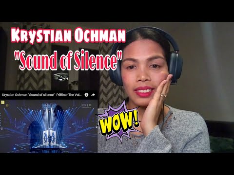 Its MyrnaG REACTS TO Krystian Ochman-"Sound of silence" -Półfinał The Voice of Poland 11