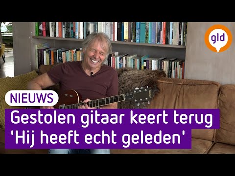 Harry Sacksioni sluit gestolen gitaar na bijna vijftig jaar weer in de armen