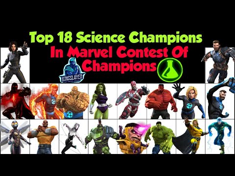 Top 18 Science Champions In Marvel Contest Of Champions (June 2020) | Do you Agree?