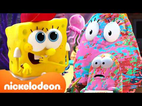 Kamp Koral | Kamp Koral: ¡Los peores traviesos de Bob Esponja! 🪼 90 min | Nickelodeon en Español