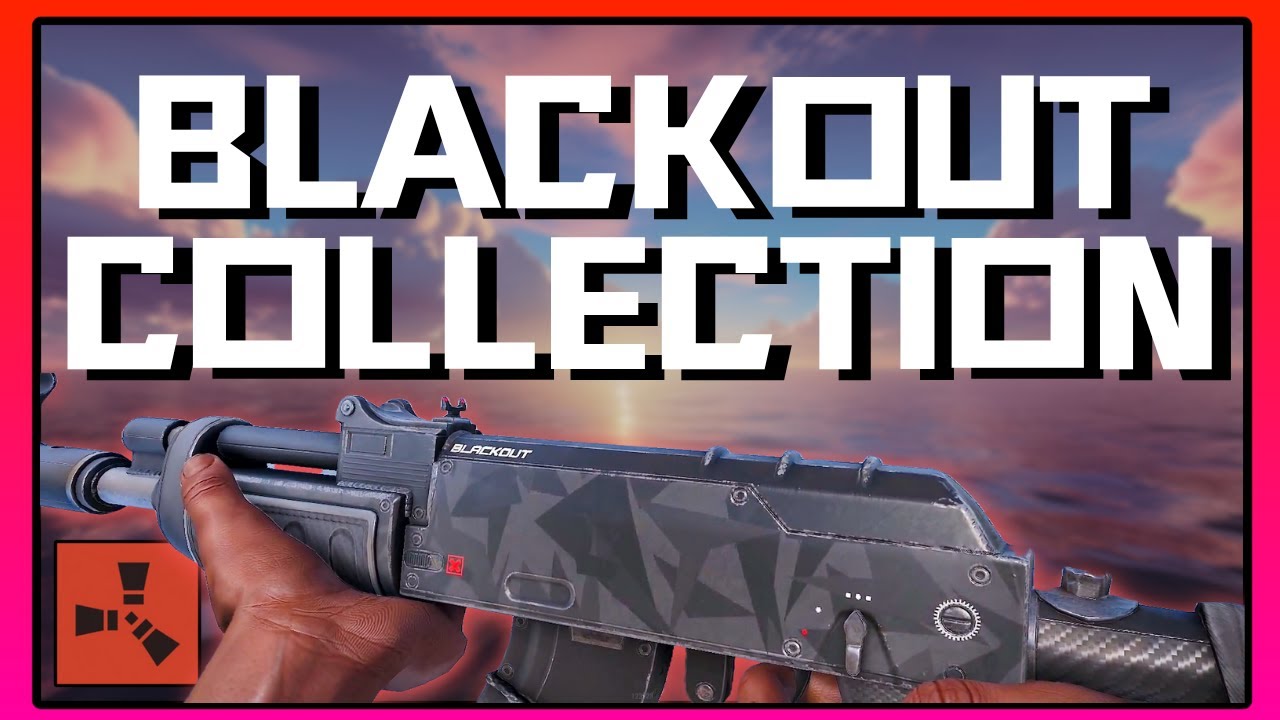 RUST Skins Blackout  Weapons & Armor Collection