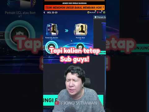 MOMEN HOKI WINDAH BASUDARA TEORI UNSUB BAKAL MEMBAWA HOKI ? #shorts #windah #fifamobile