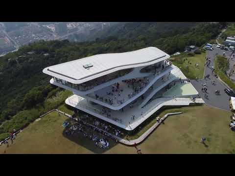 Praça Yun Hai, Praça Yunhai, cidade de Shenzhen. #dji #shenzhen #china